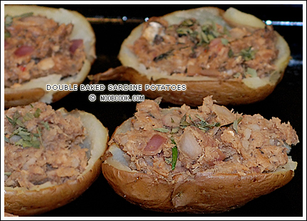 Double Baked Sardine Potatoes